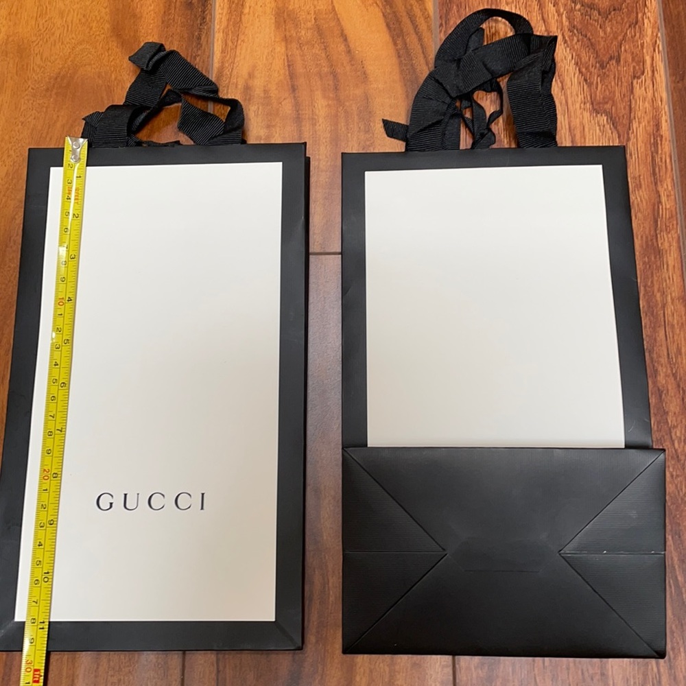 GUCCI 2 Brand New Shopping Gift Bags